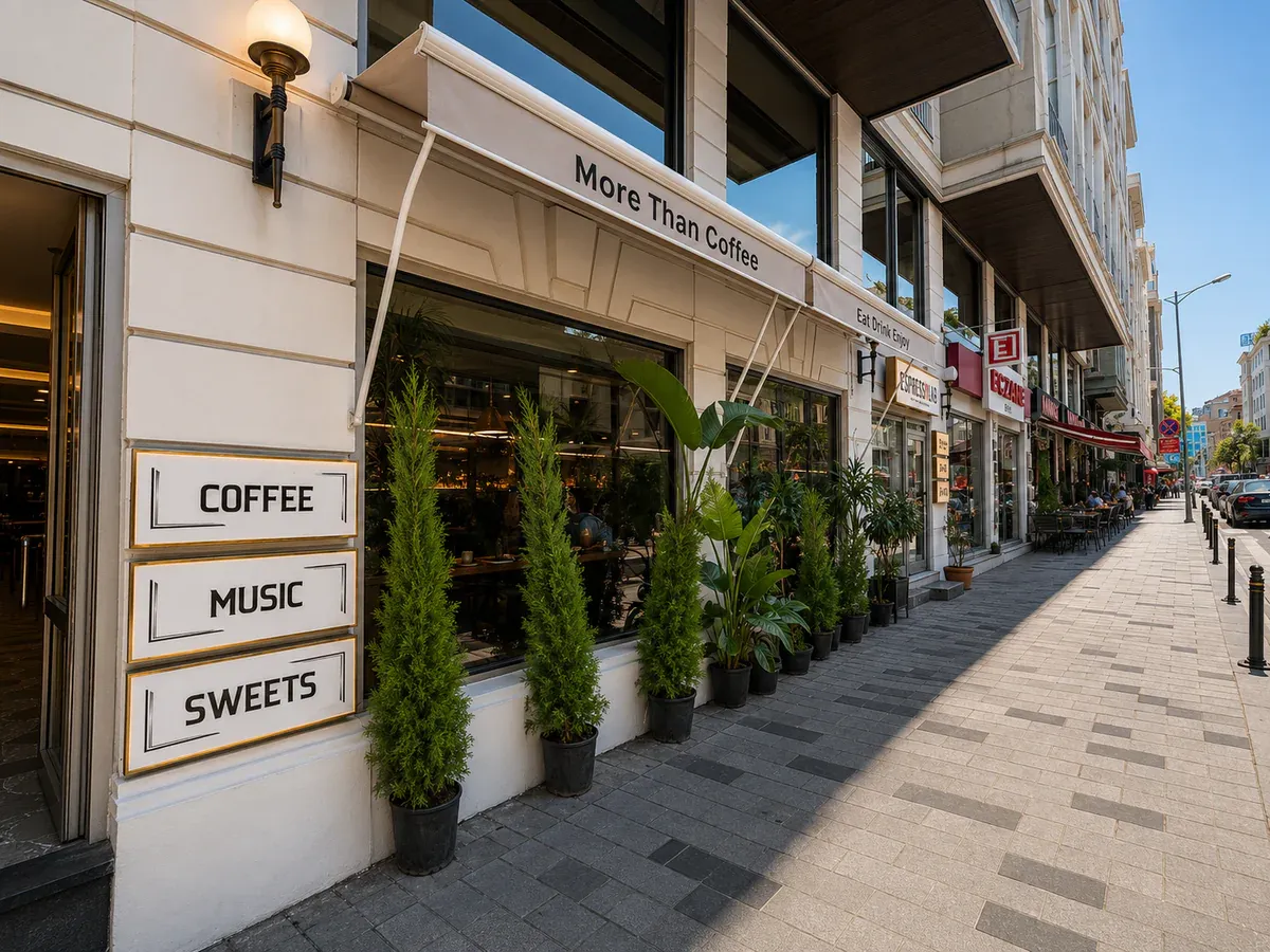 SesPresso Taksim’in gündüz dış görünümü